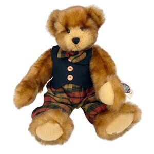 NWT 18" ARTIST DESIGNED COTTAGE COLLECTIBLES BY GANZ WINSTON PLUSH BEAR